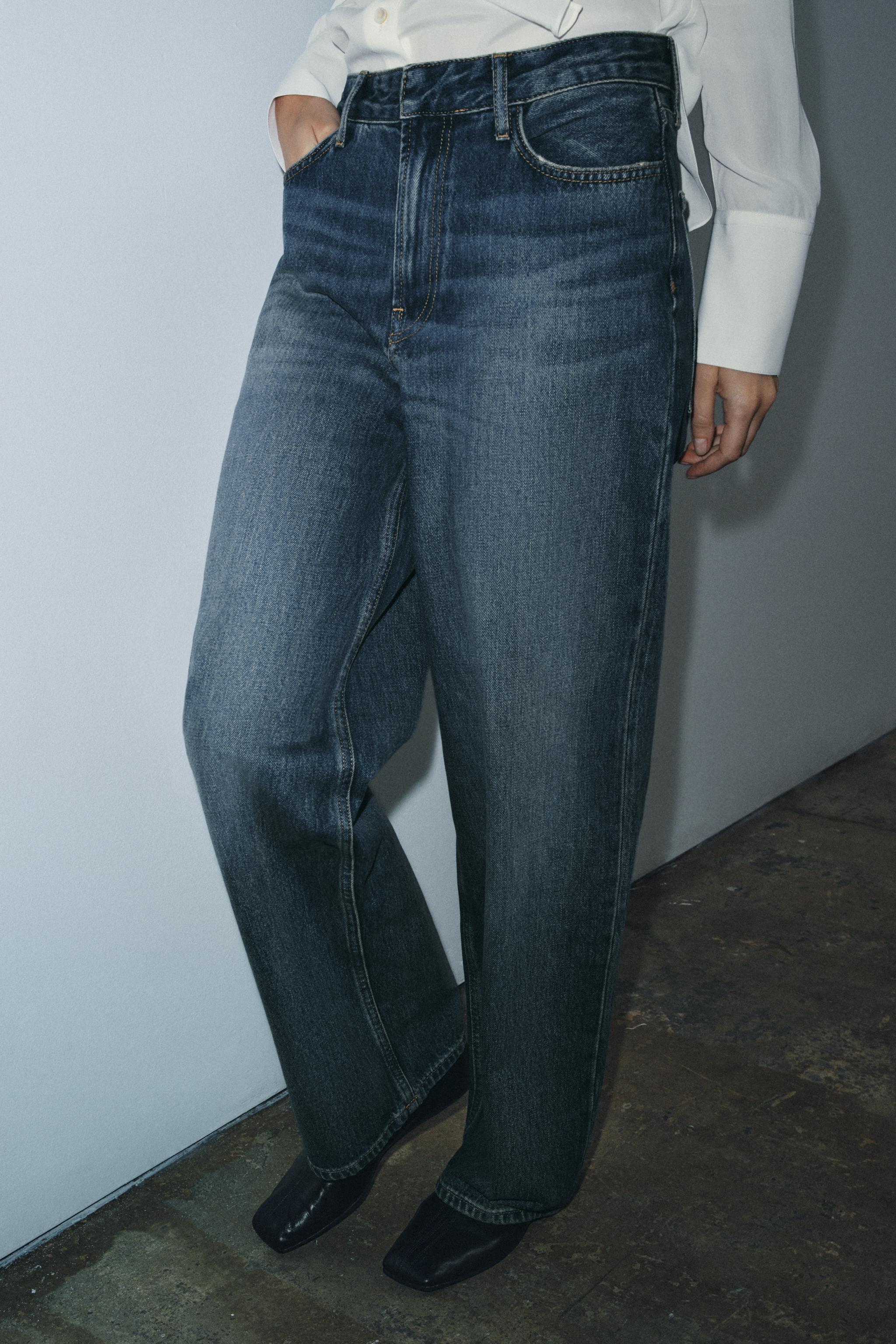 ZW COLLECTION MID-RISE BAGGY JEANS